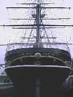 The Cutty Sark at Greenwich Pier